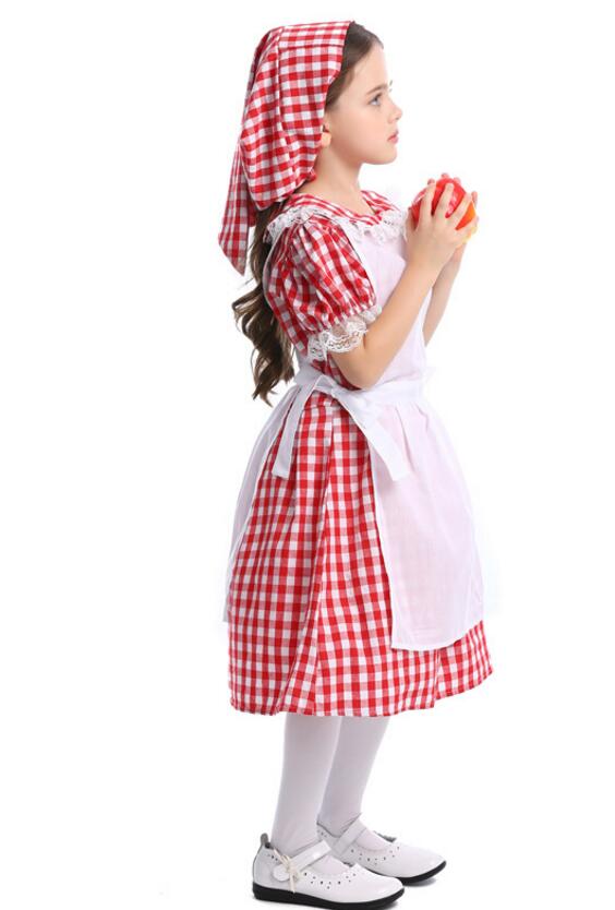 F68180 childrens maid costume